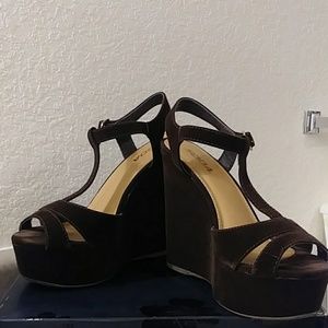 High heel wedges
